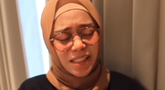 Momen Lesti Kejora kesal.
