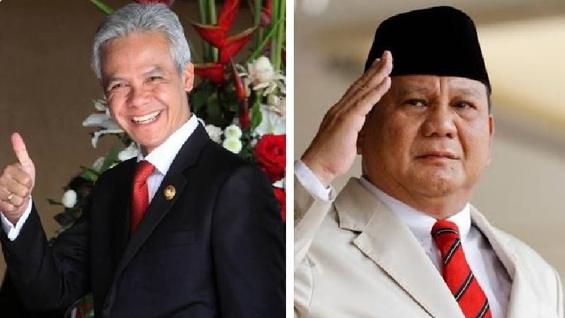 Ganjar Pranowo - Prabowo Subianto