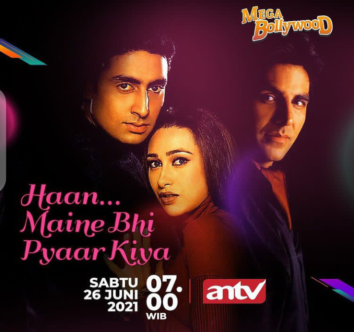 Saksikan Mega Bollywood Film Haan Maine Bhi Pyaar Kya Ini Jadwal Acara Antv Hari Sabtu 26 Juni 2021 Portal Brebes