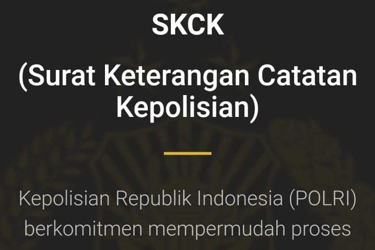 Begini Cara Membuat Skck Secara Online Ikuti Langkah Seperti Ini