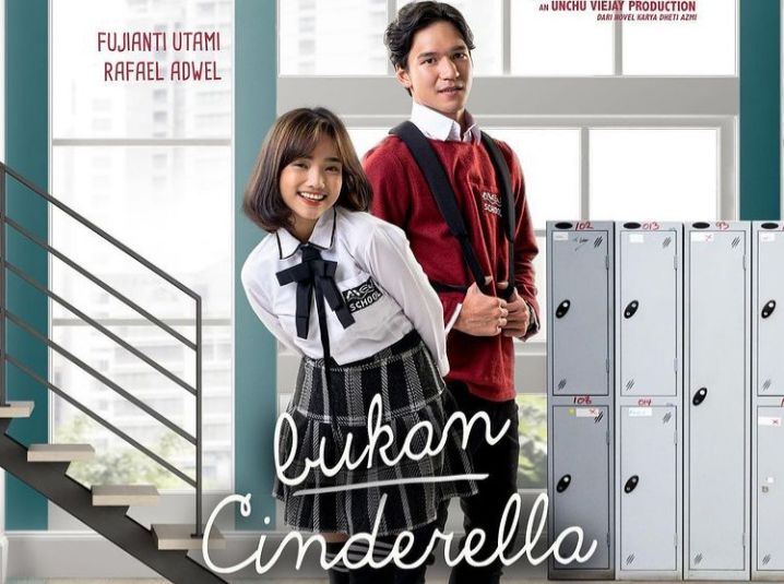 Poster film Bukan Cinderella, dibintangi oleh Fuji akan tayang di Vidio 