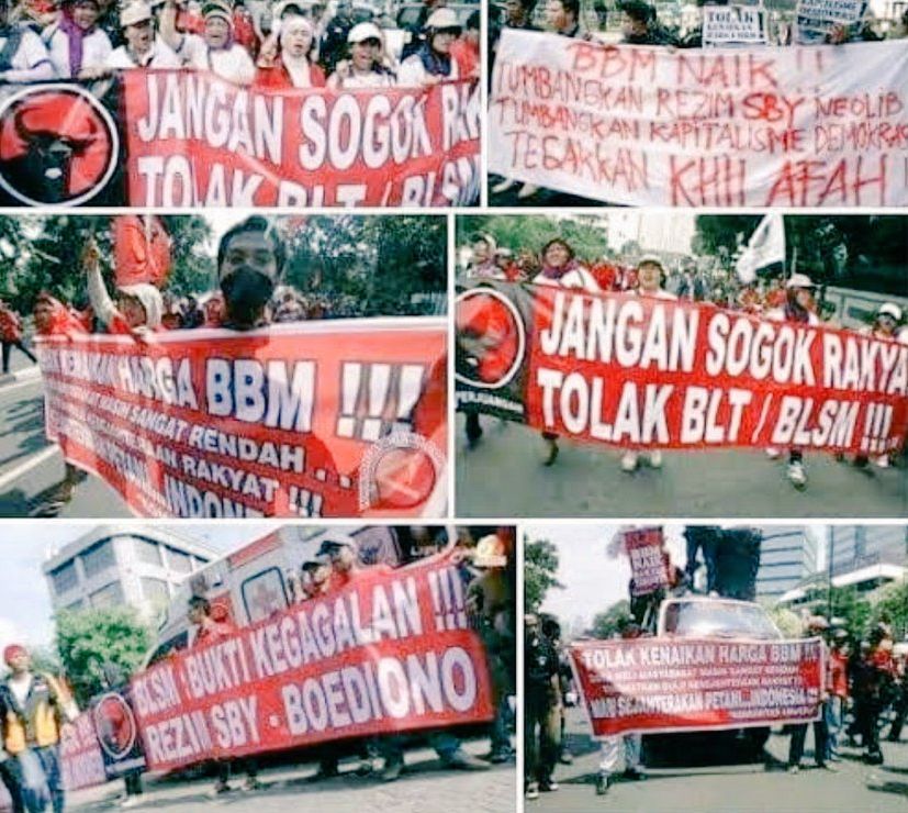 Bbm Naik Foto Lama Pdip Muncul Lagi Netizen Kangen Mereka Demo Iko