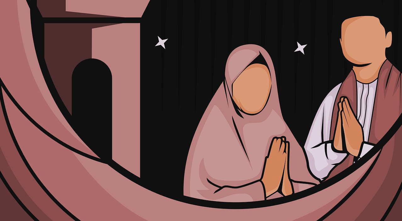 Ilustrasi - kumpulan 15 pantun lucu dan menarik bertema Ramadhan 2023.