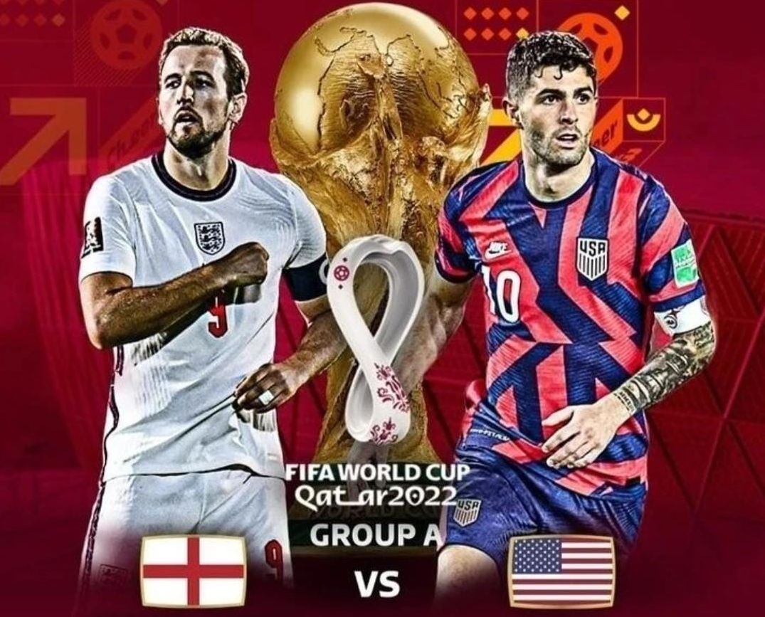 Link Live Streaming FIFA World Cup Qatar 2022 26 November 2022, Inggris VS Amerika Serikat  