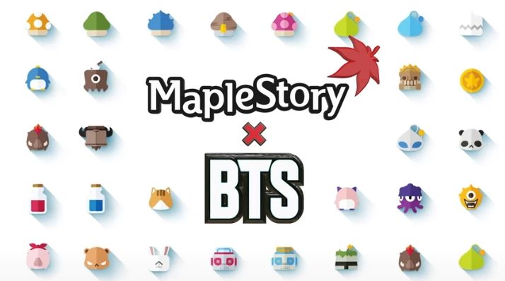 Maple Story x BTS