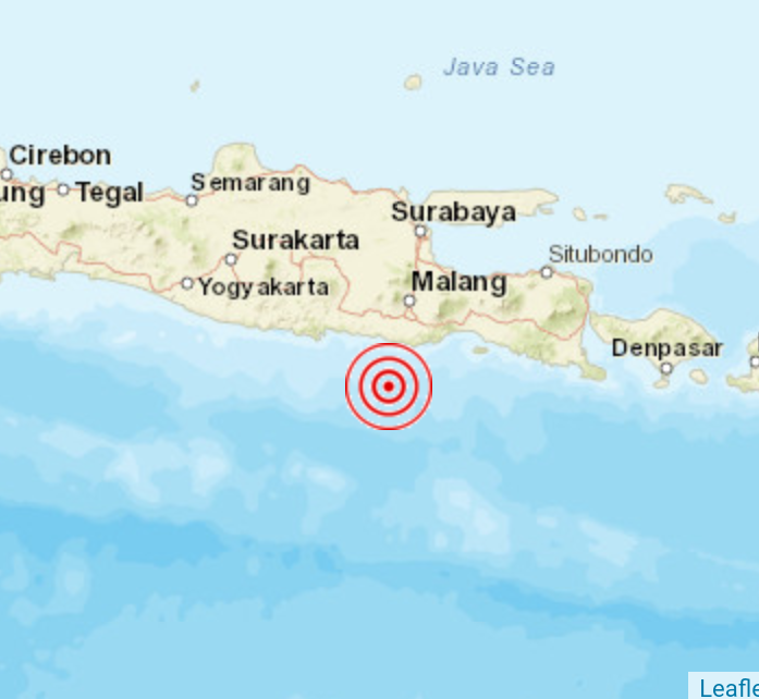 Breaking News Bmkg Terjadi Gempa Bumi Susulan 5 5 Magnitudo Minggu 11 April 2021 Di Malang Jawa Timur Pikiran Rakyat Tasikmalaya