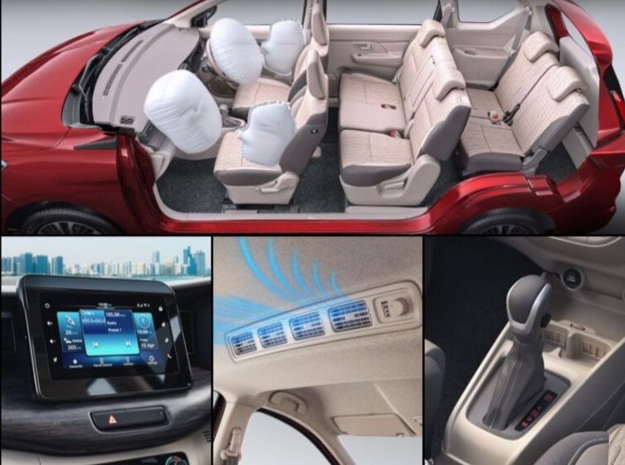 Tampilan interior New Suzuki Ertiga 2022 /