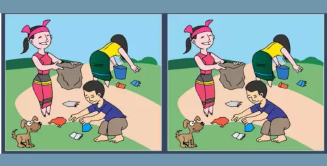 Cari perbedaan pada tes IQ gambar berikut buktikan Anda jenius dalam 30 detik.