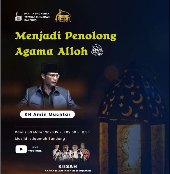 Sedang Berlangsung Link Live Streaming Kajian Islam Intensif Masjid Istiqamah Bandung Kamis, 30 Maret 2023