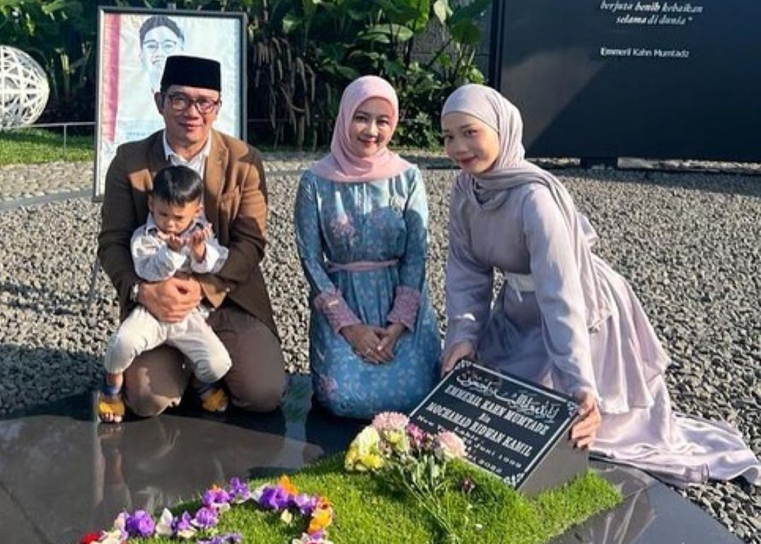 Keluarga Gubernur Jawa Barat Ridwan Kamil 