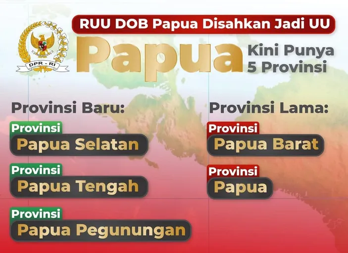 Sah! Indonesia Kini Miliki 37 Provinsi Setelah DPR Meresmikan 3 ...