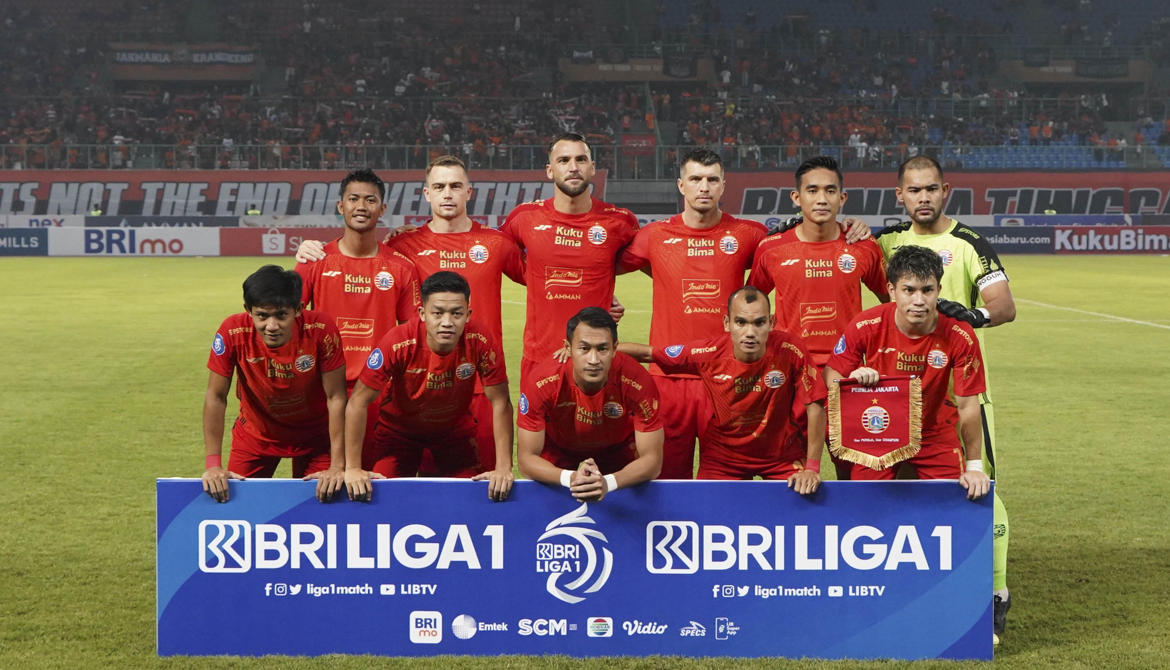Skuad Persija Jakarta di BRI Liga 1. 