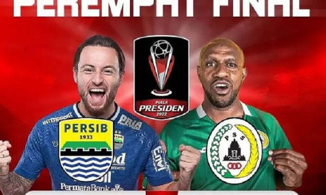 Link Live Streaming dan Prediksi Persib Bandung vs PSS Sleman Pukul 20.30 WIB di Piala Presiden 2022