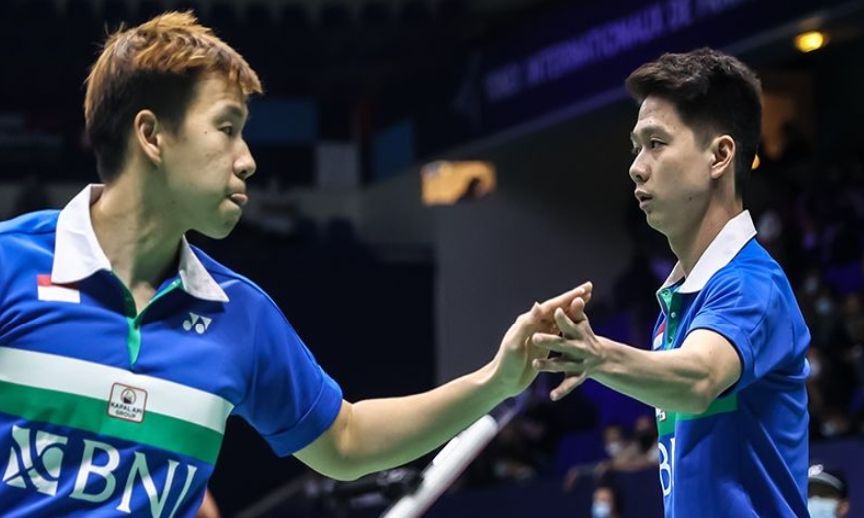 Rekor pertemuan ganda putra Indonesia Minions alias Kevin Sanjaya dan Marcus Gideon vs duet Jepang Takuro Hoki/Yugo Kobayashi, keduanya bertemu lagi di Turnamen Badminton Malaysia Open 2023  hari ini