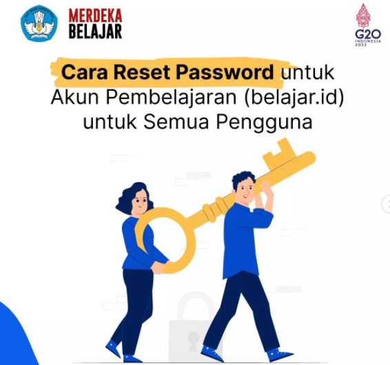 cara reset password admin belajar.id