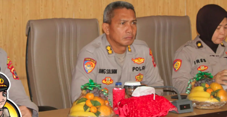 Polres Serang terima tim studi banding pembentukan Satuan Polisi Perairan dan Satuan Pam Obvit dari Birorena Polda