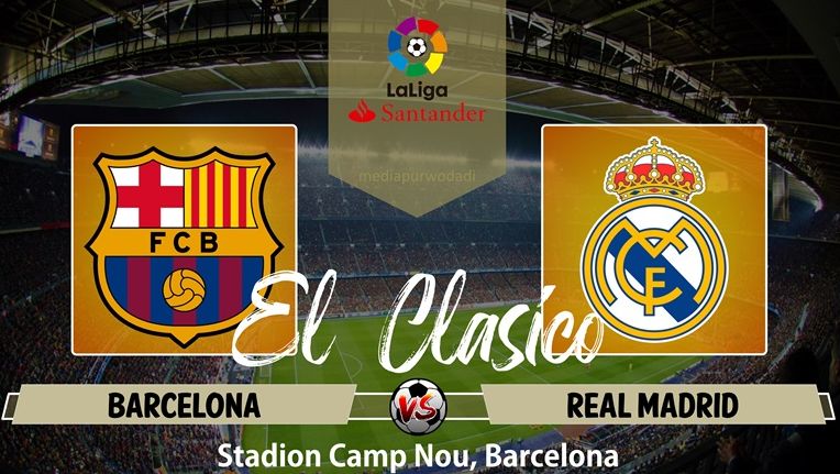 Jadwal El Clasico LaLiga 2023 Barcelona vs Real Madrid, Senin 20 Maret dini hari pukul 03.00 WIB di link live streaming Barca vs Madrid via beIN Sports Liga Spanyol 2023.