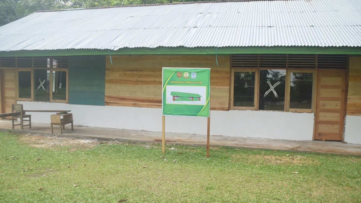 Progres Renovasi Madrasah Darul Ulum Desa Bedeng Rejo Oleh Satgas TMMD ...