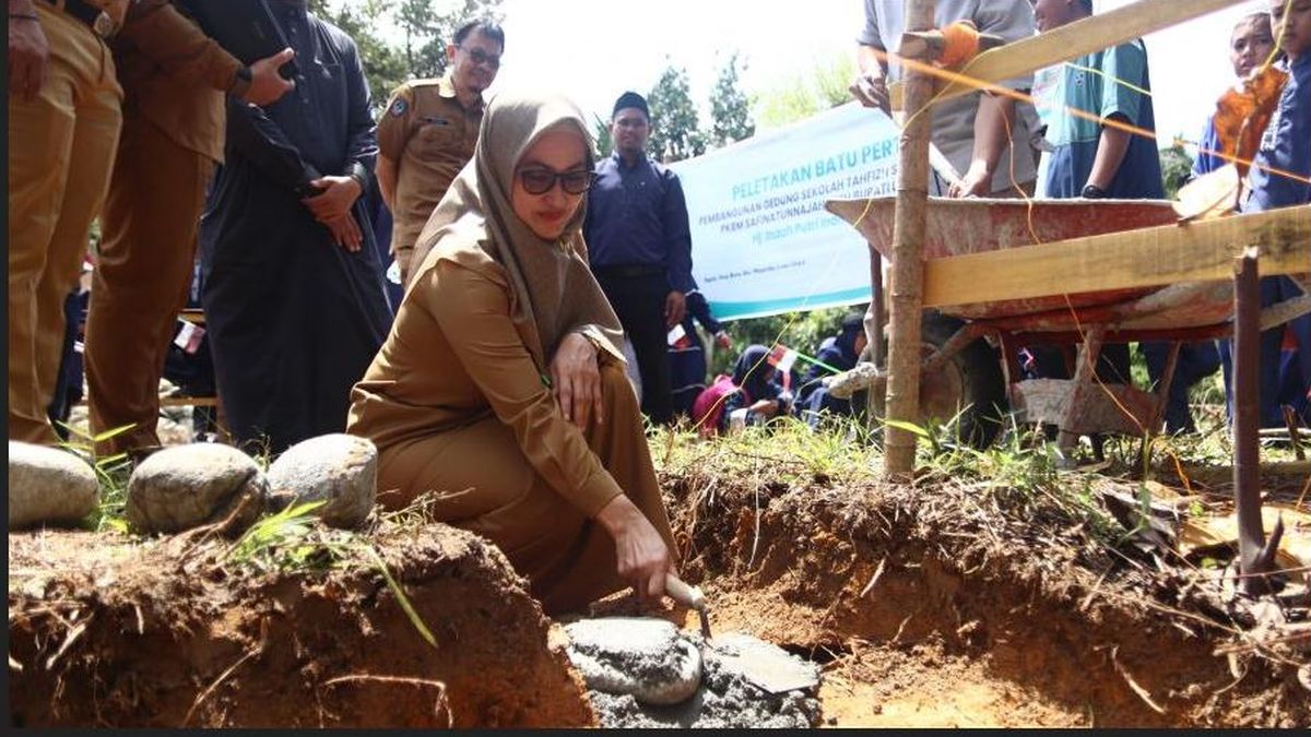 Letakkan Batu Pertama Pembangunan Rkb Safinatunnajah Indah Dorong Partisipasi Semua Pihak