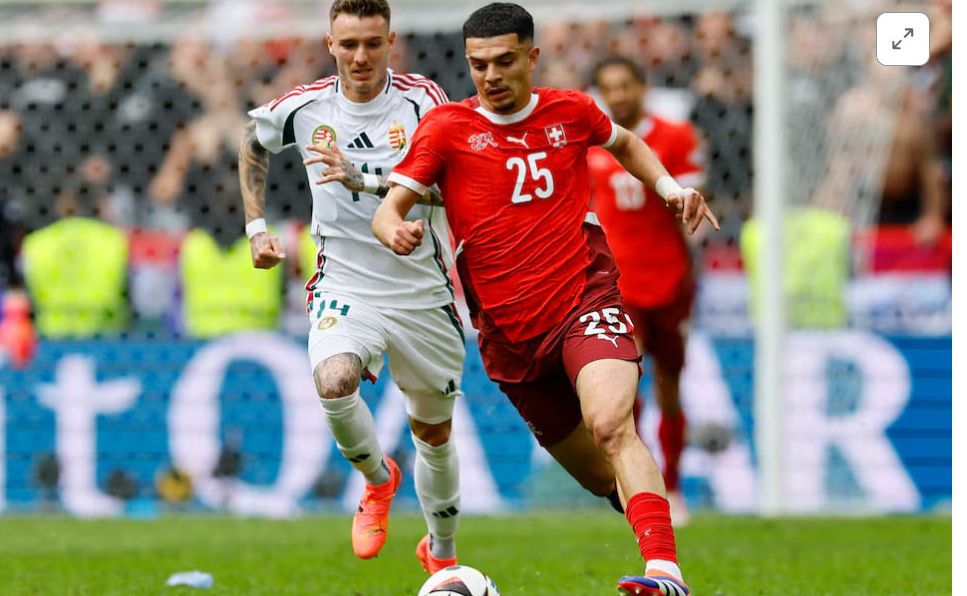 Hasil Euro 2024: Walau Susah Payah Swiss Bisa Taklukan Hungaria 3-1
