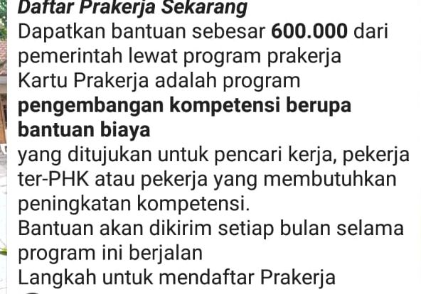 Sudah Terlanjur Daftar Kartu Prakerja Di Prakerja Vip Dari Wa Ini Solusi Dari Menaker Ida Fauziah Jurnal Garut