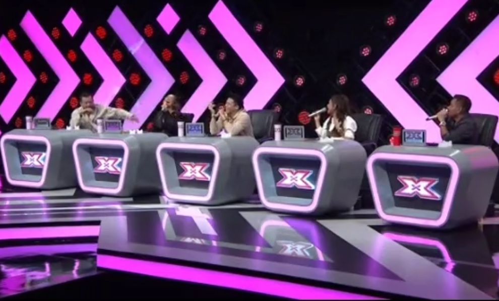 Para juri X Factor Indonesia terpukau suara Nadhira Ulya