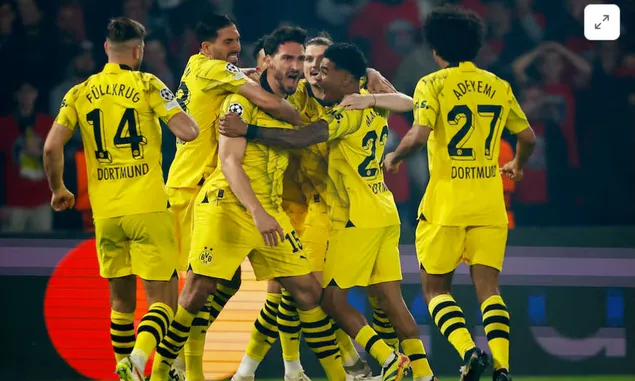Hasil Liga Champions: Gol Tunggal Hummels Bawa Dortmund Singkirkan PSG Menuju Final