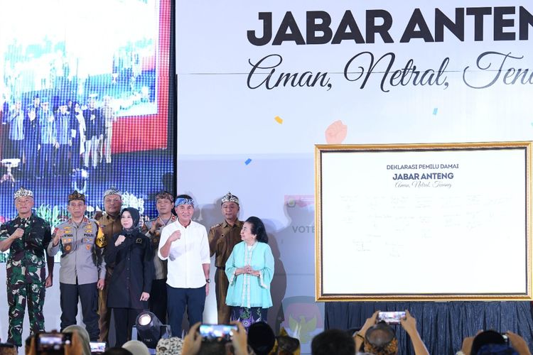 Jelang Pemilu 2024, Pemprov Deklarasi Jabar Anteng