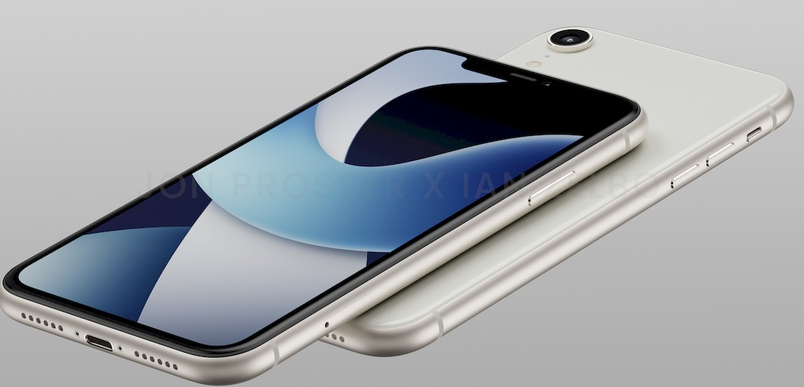 Desain render 3D iPhone SE 4 dari Jon Prosser