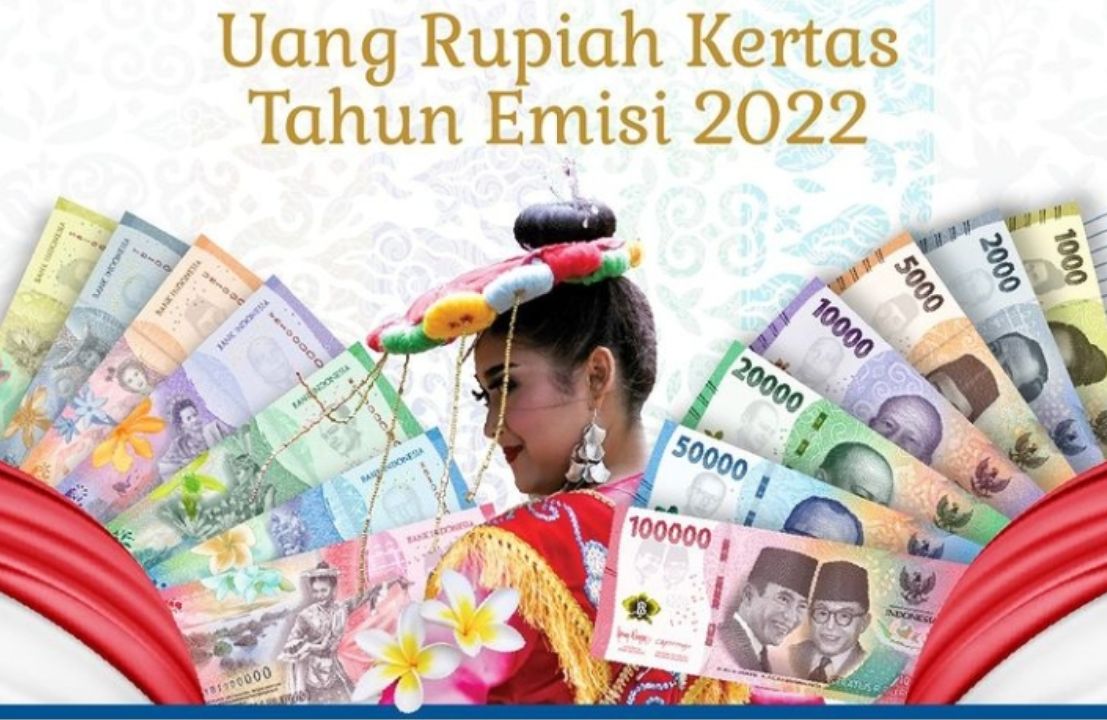 Bank Indonesia Luncurkan 7 Pecahan Uang Baru Tahun Emisi 2022