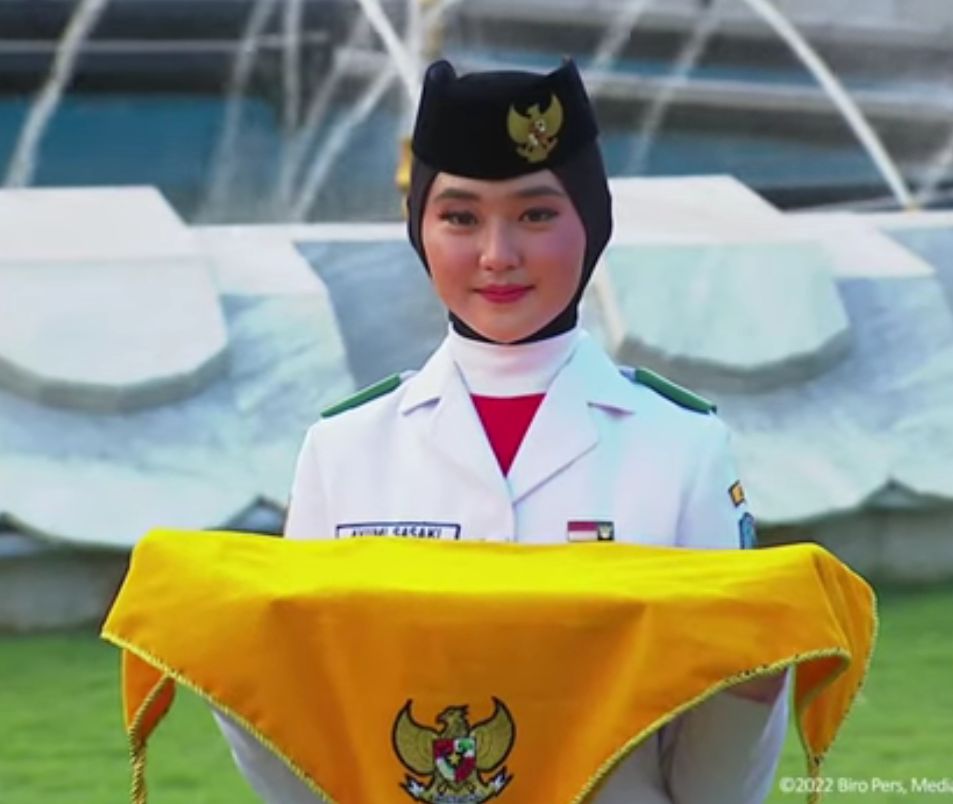 Profil Ayumi Putri Sasaki, Paskibraka Nasional 2022 keturunan Jepang yang kini siap  masuk AKPOL