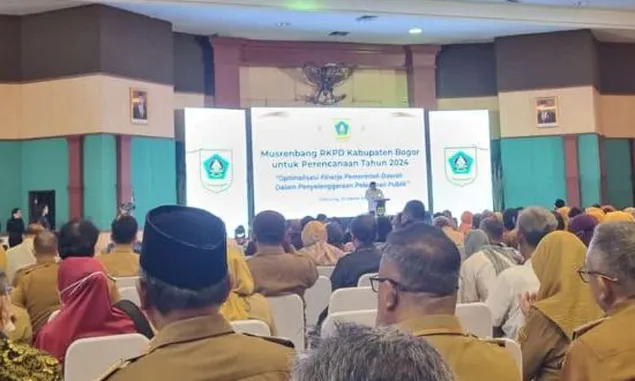 Plt Bupati Bogor Ungkap Kualitas Pelayanan Publik Tahun 2024 2025 Saat Musrembang RKPD