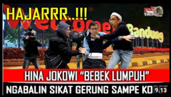 [HOAX] Tak Terima Presiden Jokowi Dihina ‘Bebek Lumpuh’, Ngabalin Sikat Habis Rocky Gerung