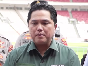 Erick Thohir ungkapan bahwa sudah berjuang untuk mempertahankan Indonesia sebagai tuan rumah Piala Dunia U-20 