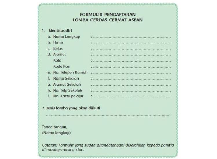 Apa Perbedaan Antara Formulir A Dan Formulir B? Kunci Jawaban Tema 5 ...