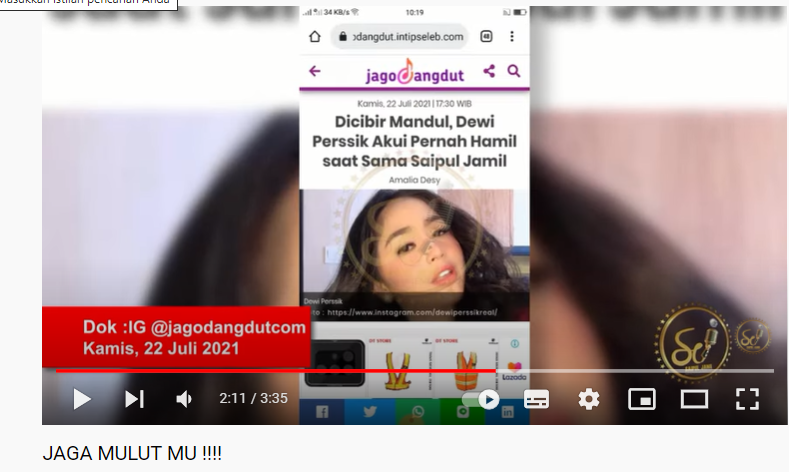 Jaga Mulutmu! Vlog Saipul Jamil terbaru 