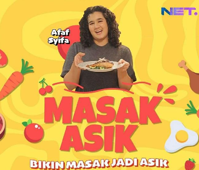 Jadwal Acara Net Tv Sabtu 26 Februari 2022 Saksikan Keseruan Chef Syifa Hasan Dalam Masak Asik