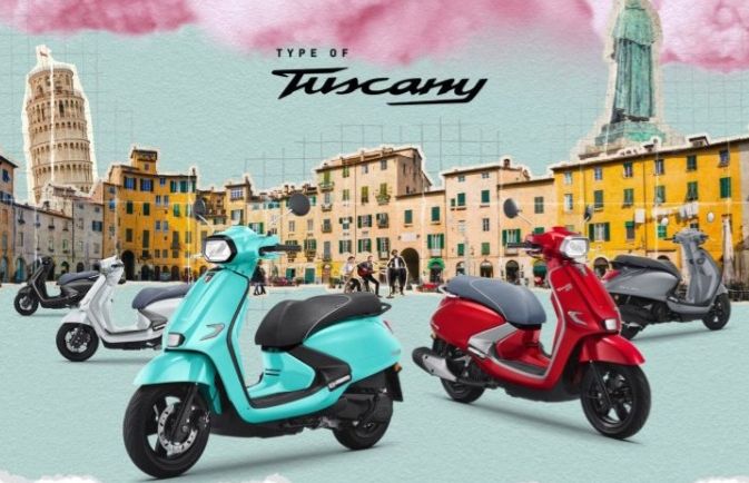 Varian warna pilihan GPX Tuscany 150