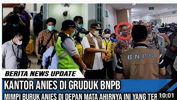 Thumbnail Video yang Mengatakan Kantor Gubernur DKI Jakarta Anies Baswedan Digeruduk BNPB