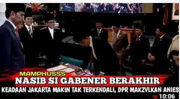 Video yang Mengatakan Bahwa Anies Baswedan Dimakzulkan oleh DPRD DKI Jakarta