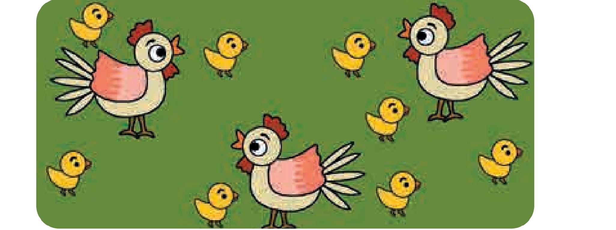 Perhatikan gambar 1. Berapa jumlah anak ayam?Tangkap layar buku Matematika kelas 1 Kurikulum Merdeka/Sri Setiyowati/Portal Pekalongan.