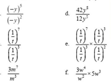 Adik-adik, inilah pembahasan kunci jawaban Matematika kelas 9 SMP MTs halaman 30, 31, 32, Latihan 1.3, pembagian pada perpangkatan dengan pembahasan lengkap.