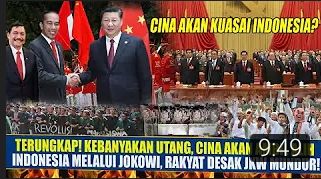 Video yang mengatakan China akan ambil alih Indonesia karena kebanyakan utang