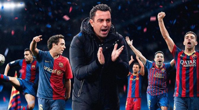 Barcelona Tak Akan Mengubah Gaya Permainan, Xavi Hernandes,' Kami Bisa  Sukses dengan Gaya Ini' - Halaman 2