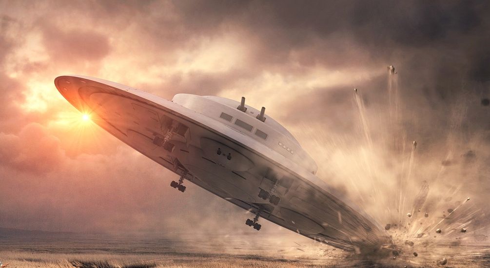 Ilustrasi UFO jatuh - Fisikawan Harvard akan ekspedisi ke Papua Nugini menemukan 'artefak alien' yang jatuh dari luar angkasa