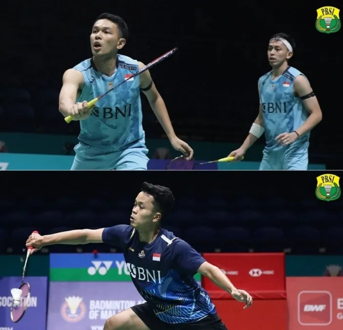 Jadwal India Open 2024 Hari Ini, 19 Januari 2024 Ginting dan Fajar