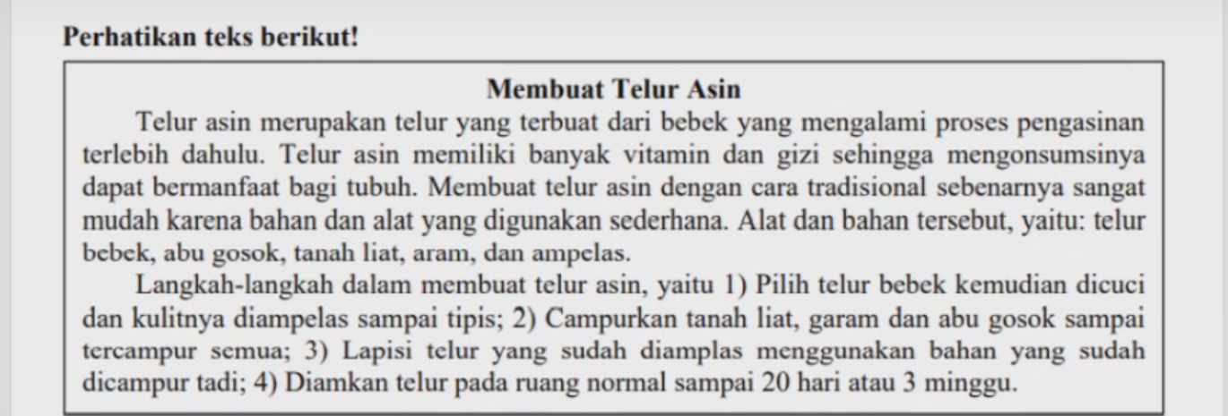 Kunci Jawaban Kelas 9 Soal PTS Bahasa Indonesia Semester 1