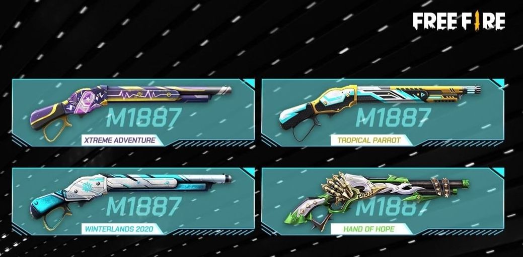 Klaim Kode Redeem FF 10 Maret 2023, terbaru 1 menit yang lalu, gratis hadiah kejutan, M1887 SG Ungu, Diamond, Weapon, Garena Free Fire.