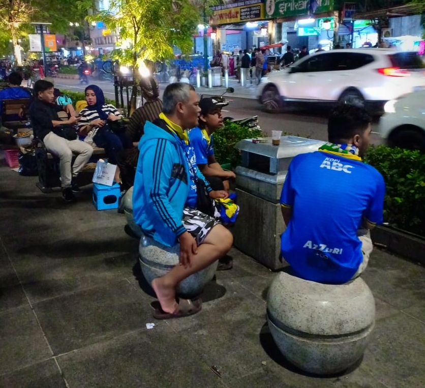 BOBOTOH Persib Bandung di Yogyakrta, Sabtu 7 Desember 2019.*