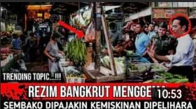 Thumbnail Video yang Mengatakan Bahwa Rencana Pemberlakuan PPN Sembako Dilakukan karena Pemerintahan Jokowi Bangkrut